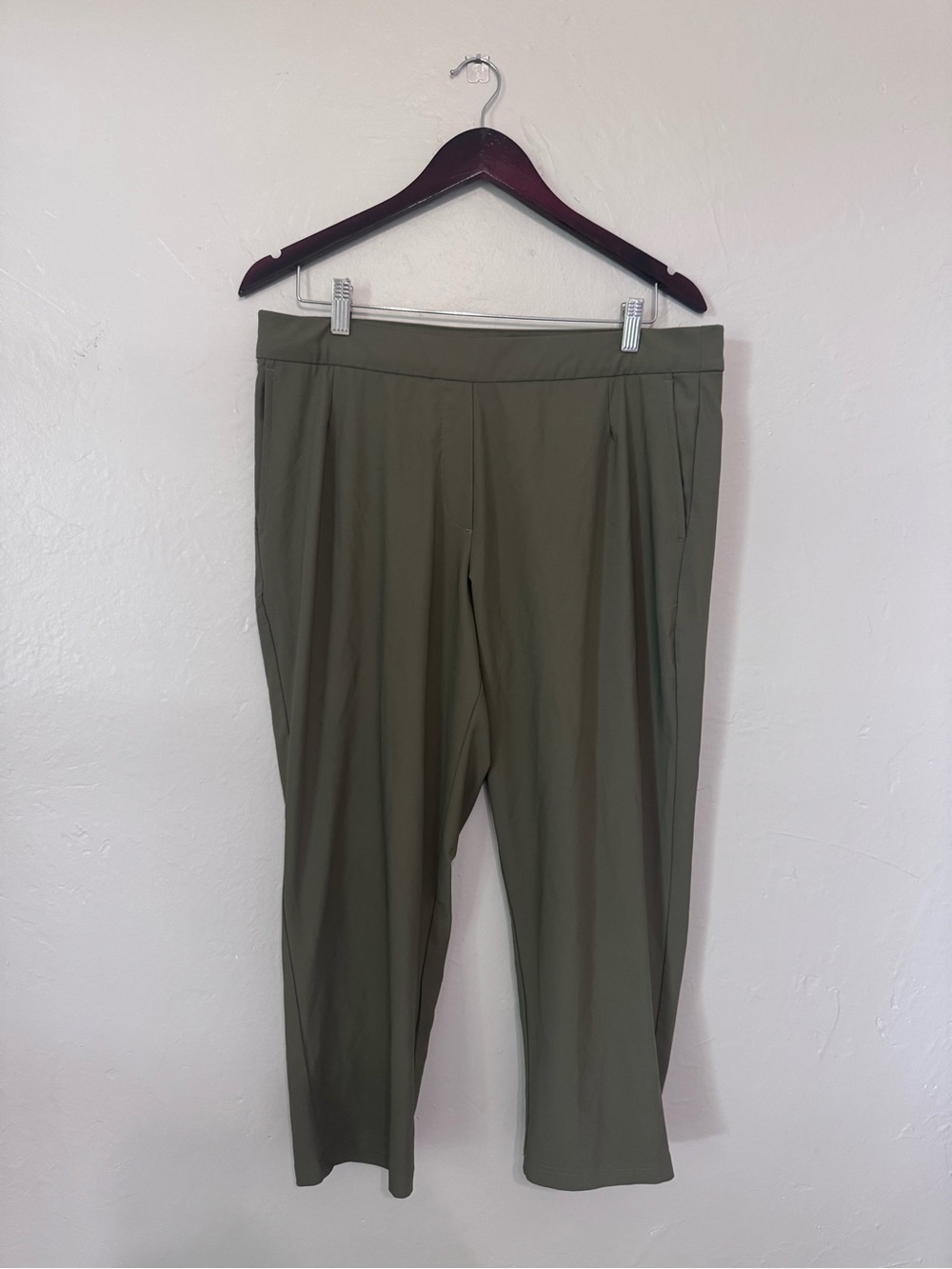 Nike Golf Pants‎ Olive Green Stretch Athletic Trousers Womens 17.5x25